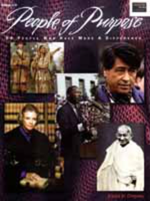 Title details for People of Purpose by Arnold Cheyney - Wait list